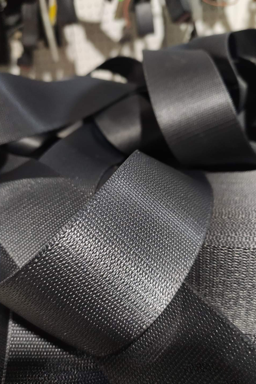 Füme Emniyet Kemeri Kumaşı