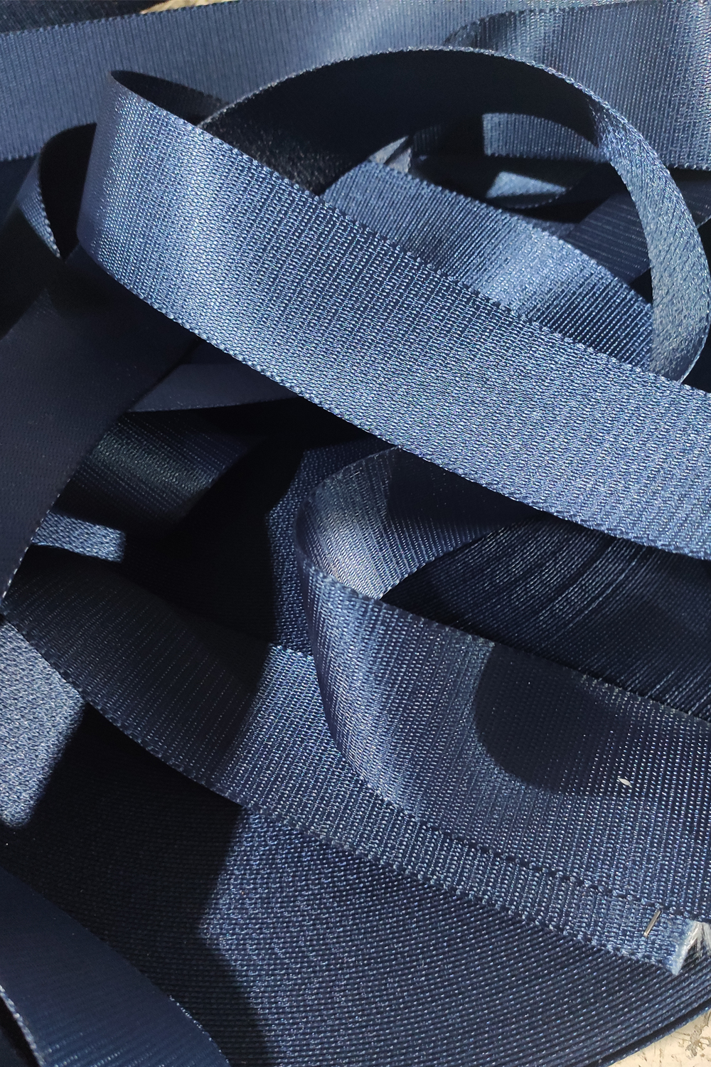 Lacivert Emniyet Kemeri Kumaşı