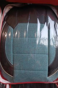 Yeşil Oto Koltuk Kılıfı Keten